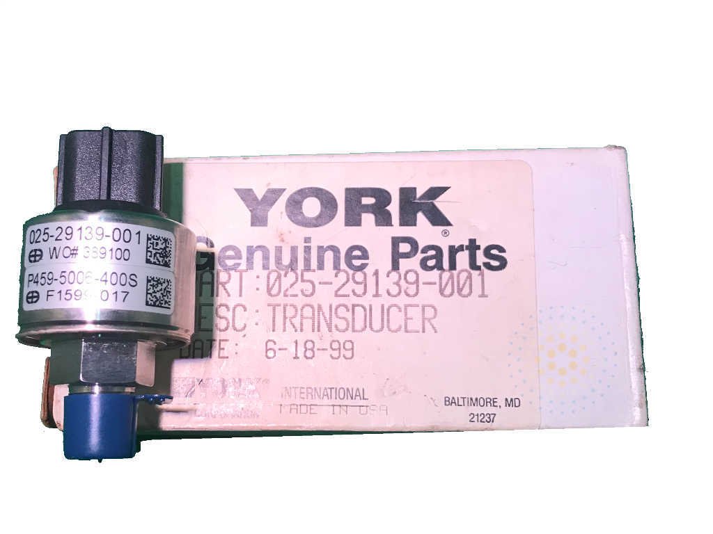 York Transtucer Sıfır 025-29139-001
