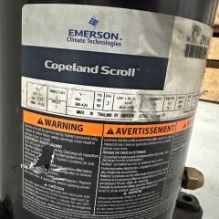 2.El Copeland Scroll ZP61KCE-TFD Kompresör - Sıfır Ayarında, Test Edilmiş ve Garantili