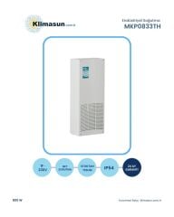 MKS Clima MKP0833TH Pano Tipi Klima 800 W (Panel Montaj)