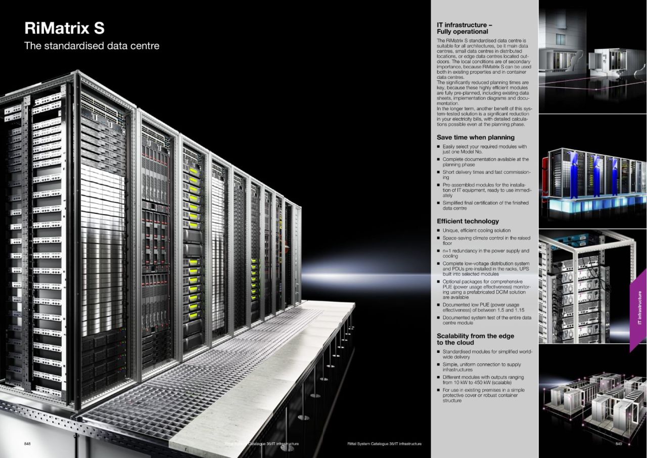 RiMatrix S The standardised data centre