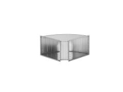 Dikdörtgen Hava Kanalı 90°Dirsek 1000x1000 mm