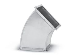 Dikdörtgen Hava Kanalı 45°Dirsek 1000x1000 mm