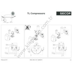 Compressor danfoss tl5g tl5gx