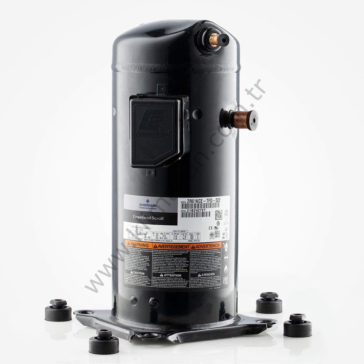 Copeland Kompresor ZR61KCE-TFD-522 R407C, 400V