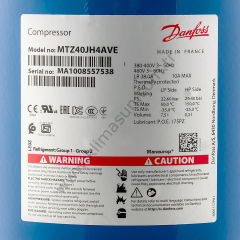 MANEUROP Compressor MTZ 40-4V (MTZ40JH4) 67,89cm³ MBP 400V