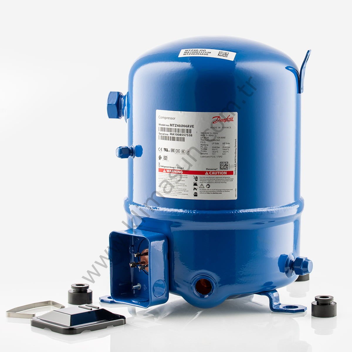 MANEUROP Compressor MTZ 40-4V (MTZ40JH4) 67,89cm³ MBP 400V