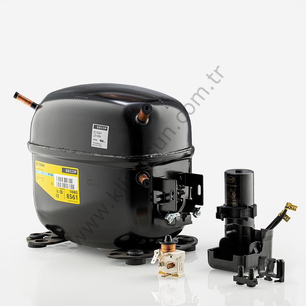 Danfoss Compressor R134A SC15GH 195B0144 15,28cm³ HBP 230V